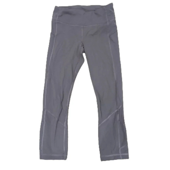 Lululemon Pace Rival Crop *22 Moonphase With Side Pockets Size 4 - Picture 1 of 10